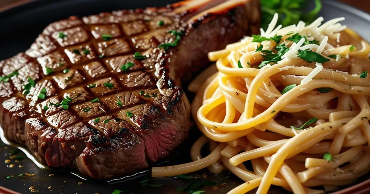 steak and pasta recipes
